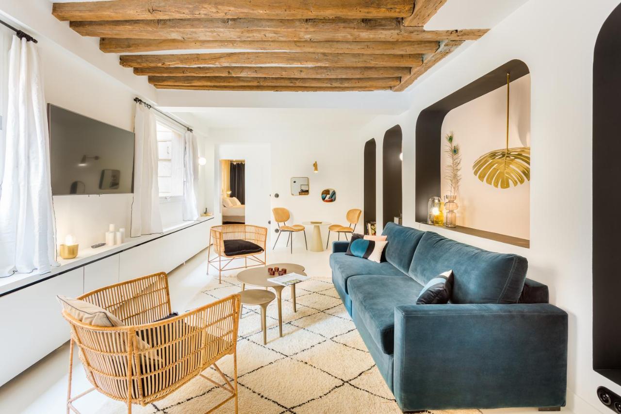 Ferienwohnung Habitat Parisien - Louvre Rivoli Exterior foto